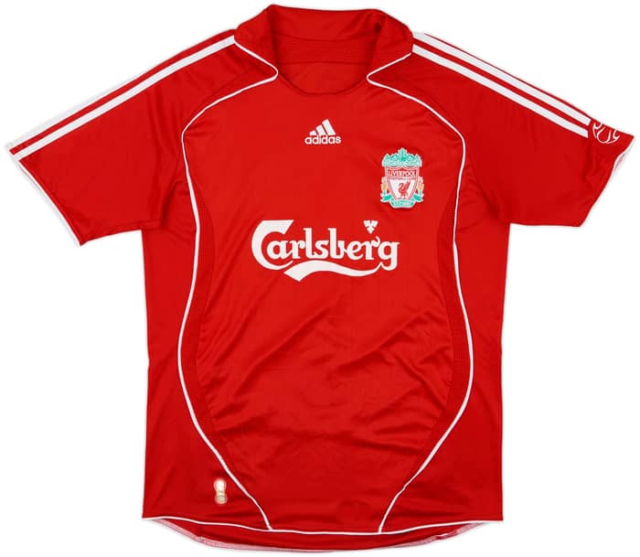 2006-08 Liverpool Home Shirt Alonso #14 - 7/10 - (L)