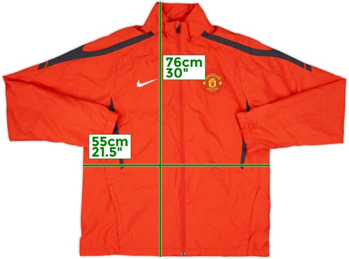 2010-11 Manchester United Nike Track Jacket - 8/10 - (M)