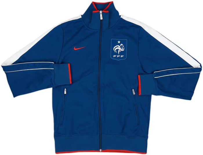 2011-12 France Nike N98 Track Jacket - 8/10 - (S)