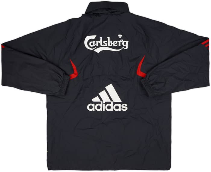 2009-10 Liverpool adidas Hooded Rain Jacket - 6/10 - (M)