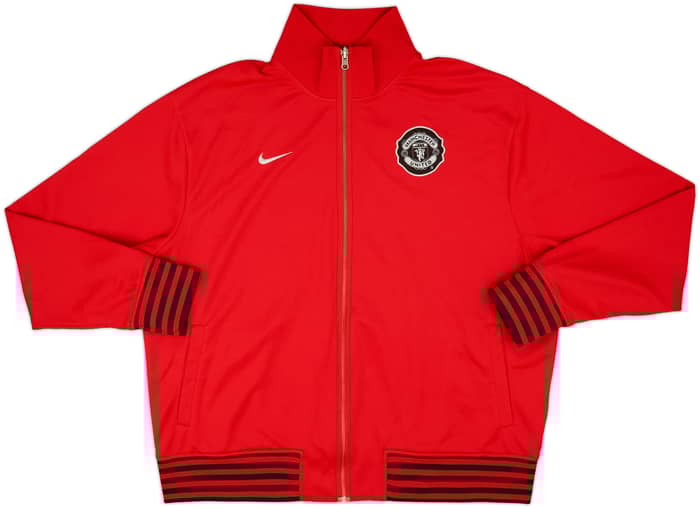 2010-11 Manchester United Nike Track Jacket - 8/10 - (XXL)