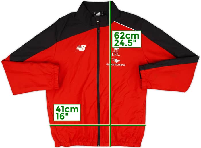 2015-16 Liverpool New Balance Track Jacket - 5/10 - (M)