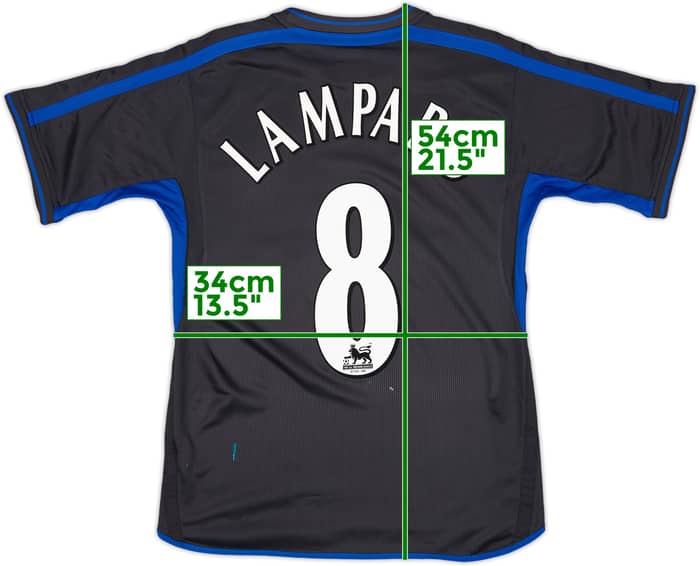 2002-04 Chelsea Away Shirt Lampard #8 - 7/10 - (S)