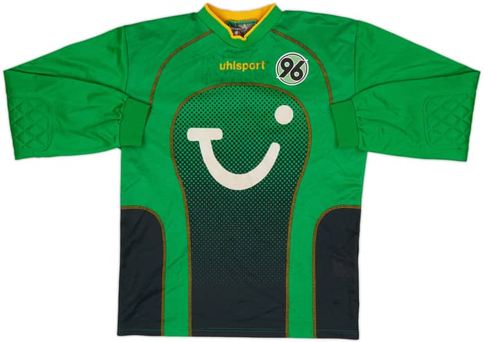 2002-03 Hannover 96 Signed GK Shirt Enke #1 - 6/10 - (XS)