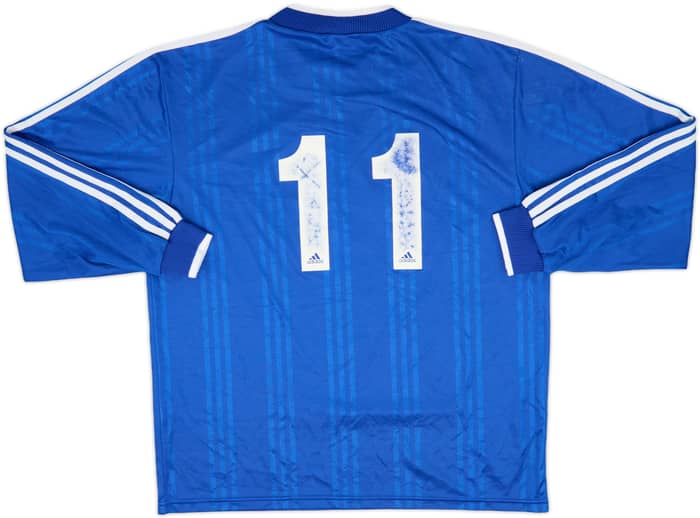 2000-01 Coupe de France adidas Template L/S Shirt #11 - 6/10 - (XL)
