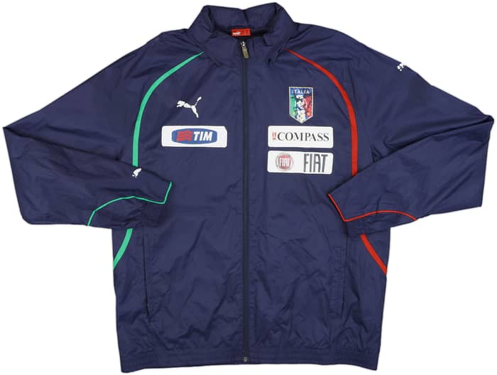 2010-12 Italy Puma Hooded Rain Jacket - 5/10 - (L)