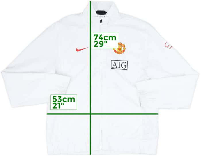 2009-10 Manchester United Nike Track Jacket - 8/10 - (M)