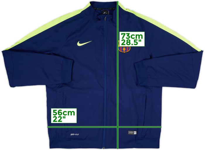 2014-15 Barcelona Nike Track Jacket - 8/10 - (L)