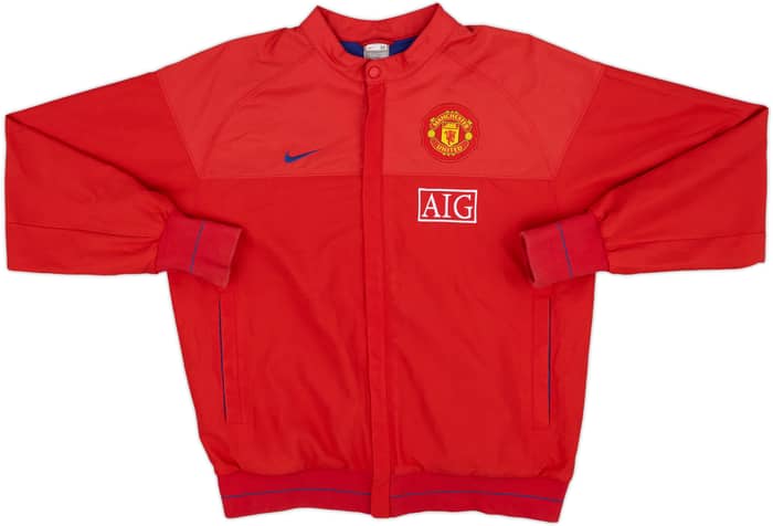 2008-09 Manchester United Nike Track Jacket - 9/10 - (M)