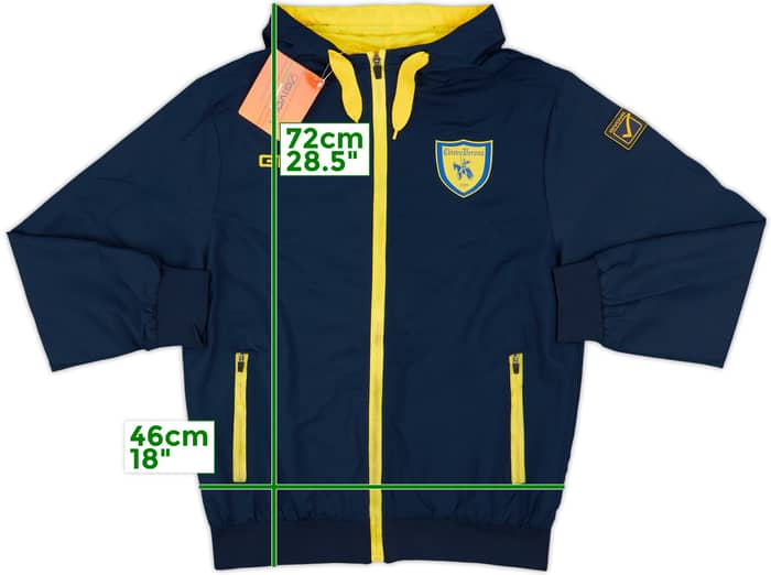2016-17 Chievo Verona Givova Track Jacket (S)