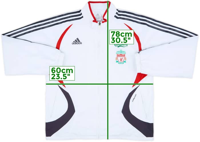 2006-07 Liverpool adidas Formotion Track Jacket - 6/10 - (L/XL)