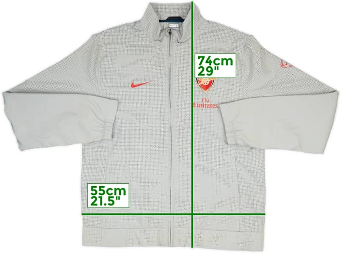 2009-10 Arsenal Track Jacket - 9/10 - (L)
