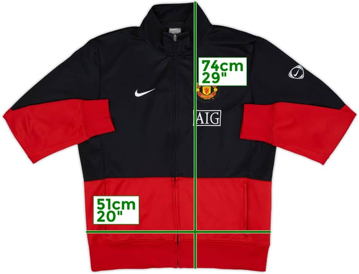 2009-10 Manchester United adidas Track Jacket - 9/10 - (L)