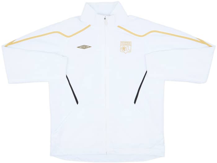 2008-09 Lyon Umbro Hooded Track Jacket - 9/10 - (L)