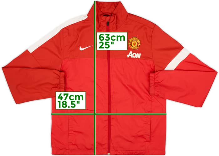 2012-13 Manchester United Nike Track Jacket - 10/10 - (M)