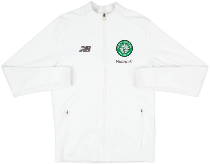 2019-20 Celtic New Balance Track Jacket - 4/10 - (M)
