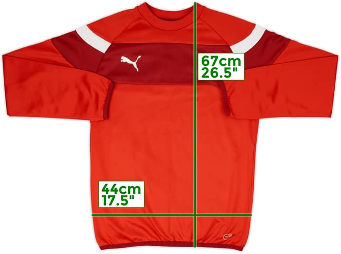 2017-18 Stuttgart 'Fussballschule' Puma Sweat Top - 8/10 - (XL.Boys)