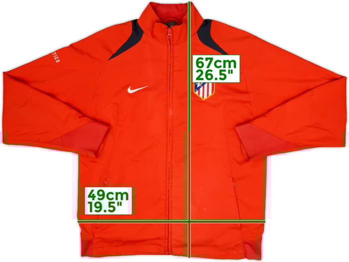 2005-06 Atletico Madrid Nike Track Jacket - 8/10 - (L)