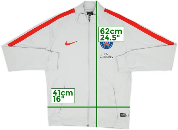 2017-18 Paris Saint-Germain Nike Track Jacket - 9/10 - (M)