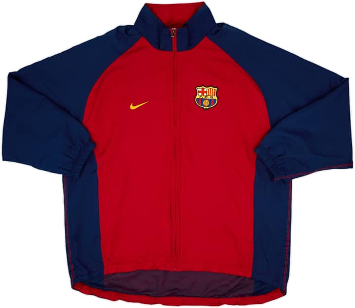 2003-04 Barcelona Nike Track Jacket - 9/10 - (XL)