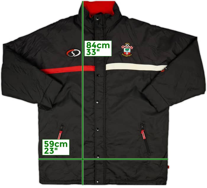 2005-06 Southampton Padded Bench Coat - 8/10 - (XL)