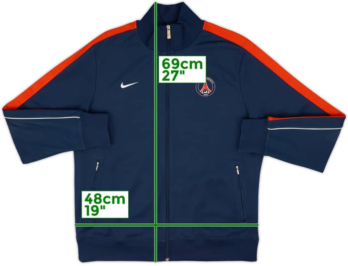 2013-14 Paris Saint-Germain Nike Track Jacket - 9/10 - (XL)