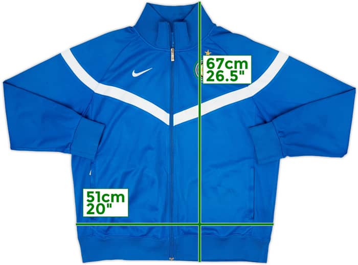 2009-10 Inter Milan Nike Track Jacket - 6/10 - (XL)