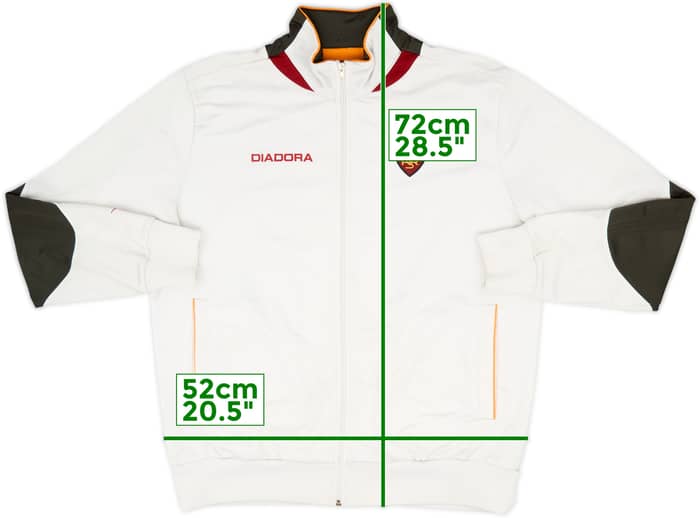 2004-05 Roma Diadora Track Jacket - 6/10 - (XXL)