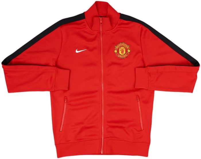 2013-14 Manchester United Nike Track Jacket - 10/10 - (M)