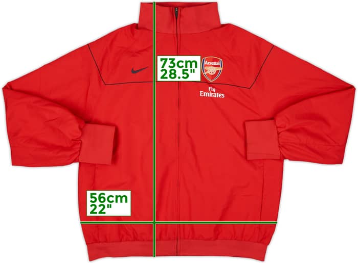 2008-09 Arsenal Nike Track Jacket - 9/10 - (L)