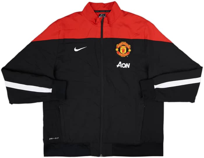 2014-15 Manchester United Nike Track Jacket - 9/10 - (L)