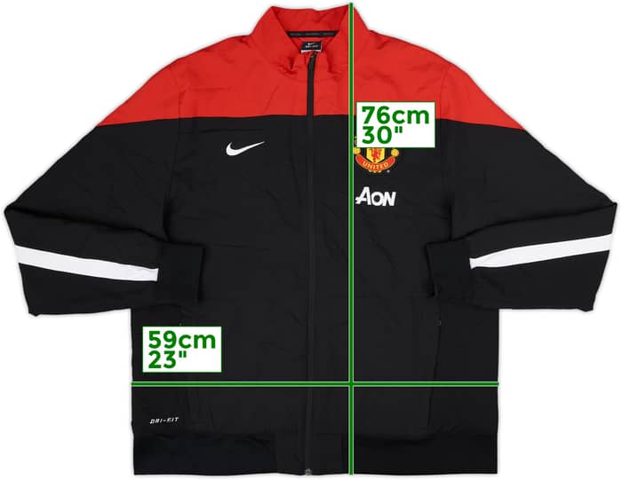 2014-15 Manchester United Nike Track Jacket - 9/10 - (L)