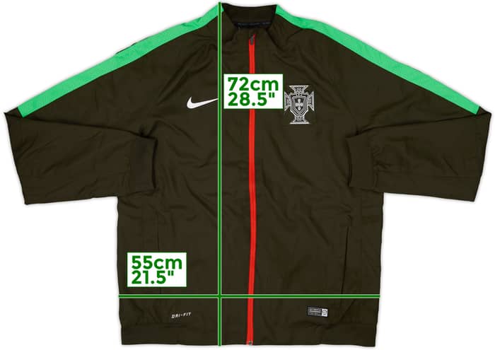 2014-15 Portugal Nike Track Jacket - 9/10 - (L)