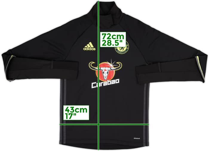 2016-17 Chelsea adidas Drill Top - 9/10 - (XS)