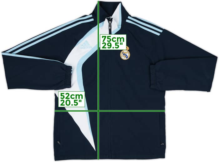 2009-10 Real Madrid adidas Track Jacket - 8/10 - (S)