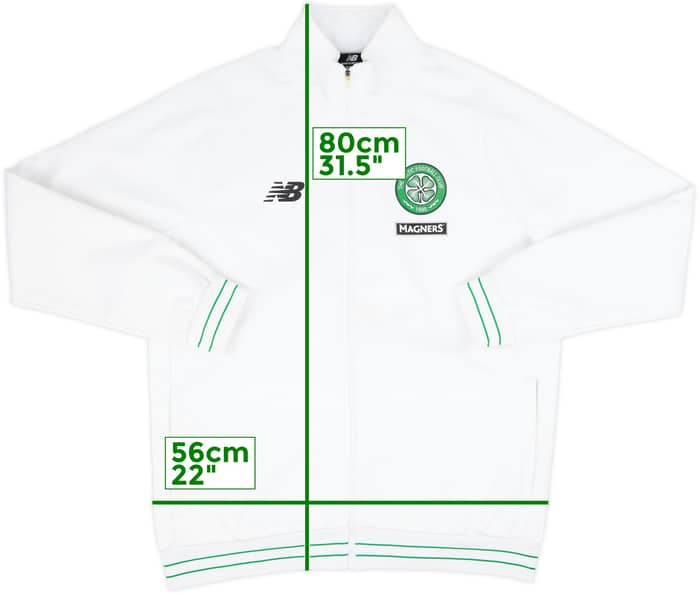 2017-18 Celtic New Balance Track Jacket - 8/10 - (XL)