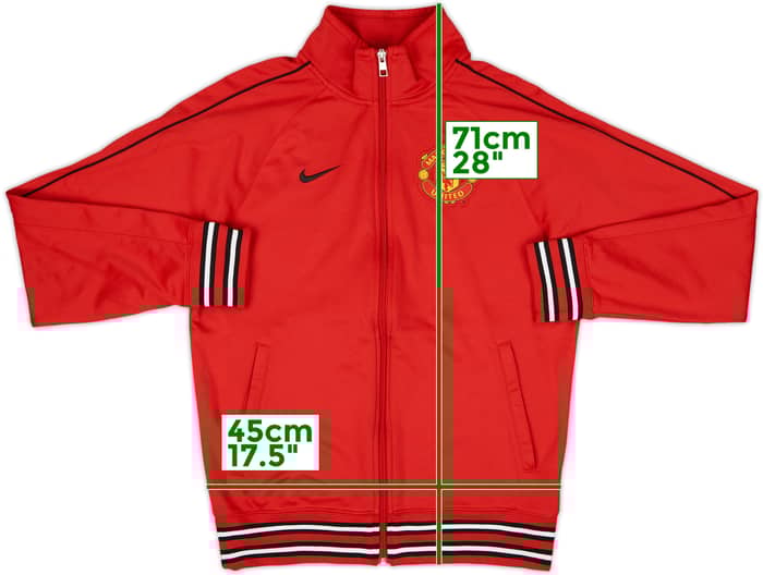 2011-12 Manchester United Nike Track Jacket - 9/10 - (S)
