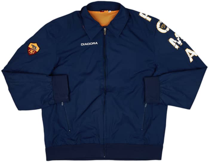 2005-06 Roma Diadora Track Jacket - 5/10 - (XL)