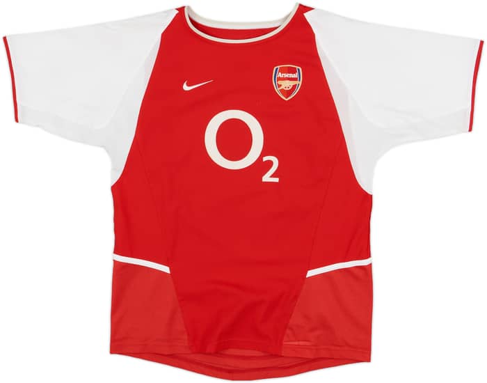 2002-04 Arsenal Home Shirt - 7/10 - (L.Boys)