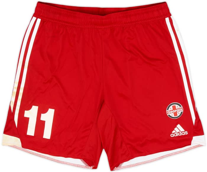 2015-16 Georgia Away Shorts #11 - 5/10 - (L)