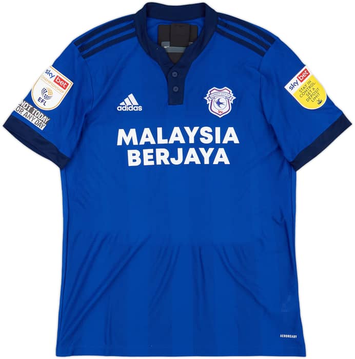 2021-22 Cardiff Player Issue Home Shirt - 10/10 - (L)