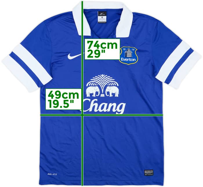 2012-13 Everton Home Shirt #9 - 9/10 - (M)