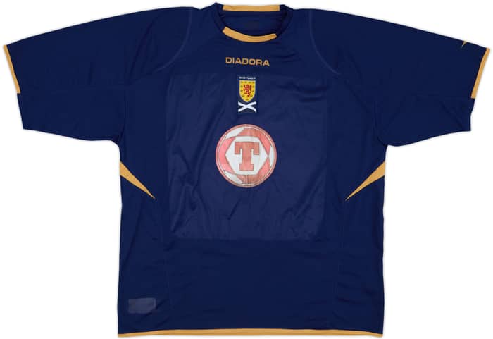 2007-08 Scotland Diadora Training Shirt - 6/10 - (XXL)