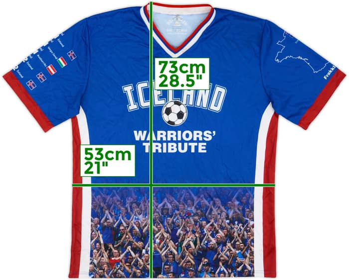 2016 Iceland Henson Fan Shirt - 6/10 - (L)