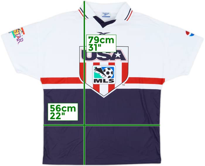 1998 MLS All-Star Home Shirt - 9/10 - (L)
