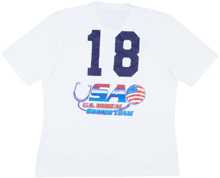 2008-09 US Medical Soccer Team Home Shirt #18 - 7/10 - (XL)