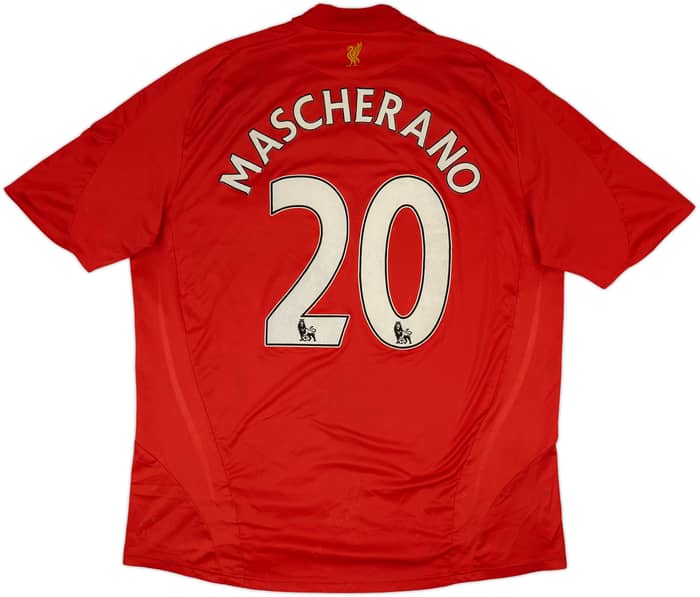 2008-10 Liverpool Home Shirt Mascherano #20 - 5/10 - (XXL)