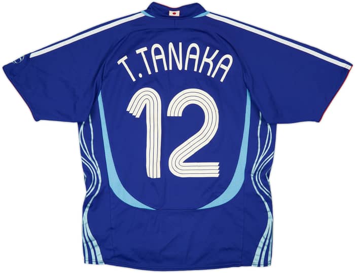 2006-08 Japan Home Shirt T. Tanaka #12 - 7/10 - (M)