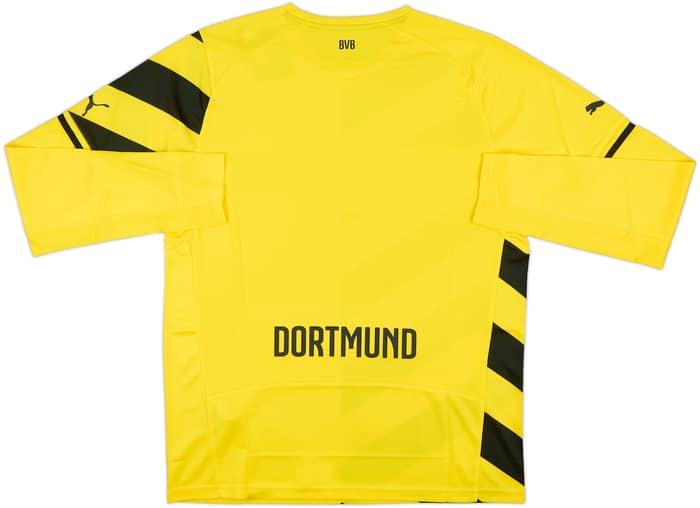 2014-15 Borussia Dortmund Player Issue Home L/S Shirt (XL)