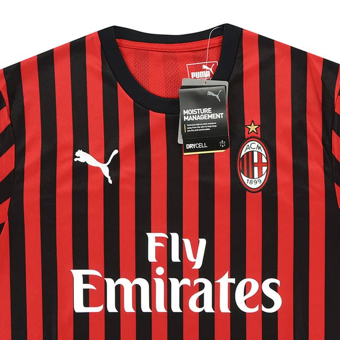 2019-20 AC Milan Home Shirt Ibrahimovic #21